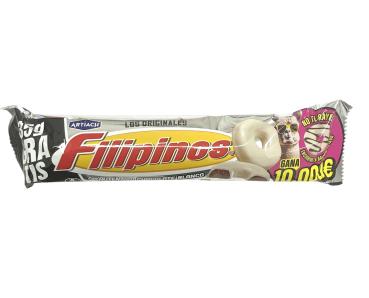 Spanische Kekse in weißer Schokolade "Filipinos" - 128 gr